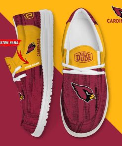 Arizona Cardinals Personalized Hey Dude Shoes For Men And Women