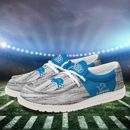 Detroit Lions Personalized Hey Dude Shoes For Men And Women - Image 3