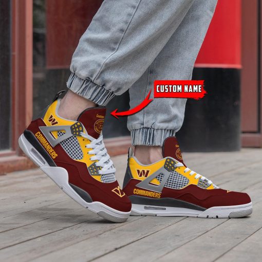 Washington Commanders Air Jordan 4 Sneaker V46 - Image 2