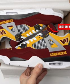 Washington Commanders Air Jordan 4 Sneaker V46