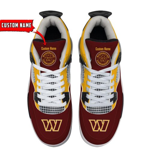 Washington Commanders Air Jordan 4 Sneaker V46 - Image 4