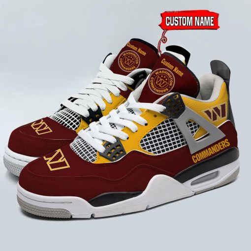 Washington Commanders Air Jordan 4 Sneaker V46 - Image 5
