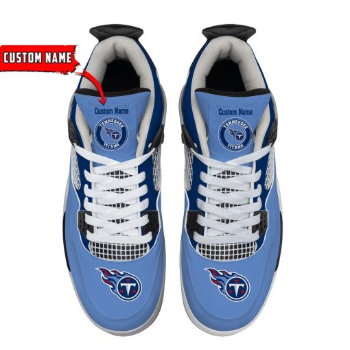 Tennessee Titans Air Jordan 4 Sneaker V46 - Image 4