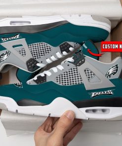Philadelphia Eagles Air Jordan 4 Sneaker V46