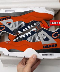Chicago Bears Air Jordan 4 Sneaker V46