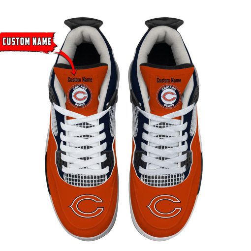 Chicago Bears Air Jordan 4 Sneaker V46 - Image 4