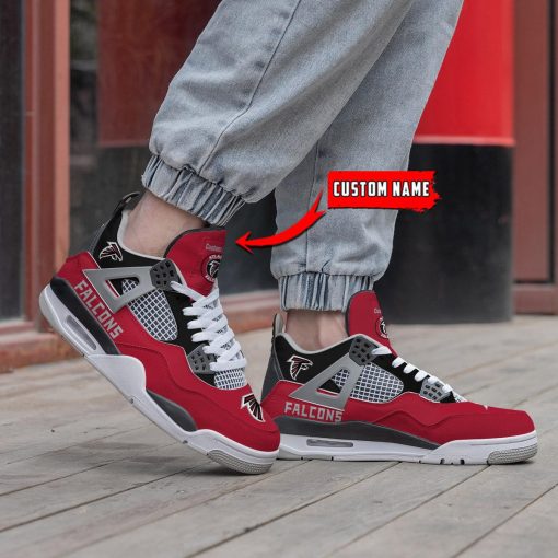 Atlanta Falcons Air Jordan 4 Sneaker V46 - Image 3