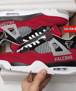 Atlanta Falcons Air Jordan 4 Sneaker V46