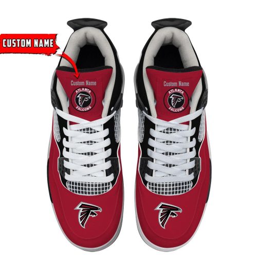 Atlanta Falcons Air Jordan 4 Sneaker V46 - Image 4