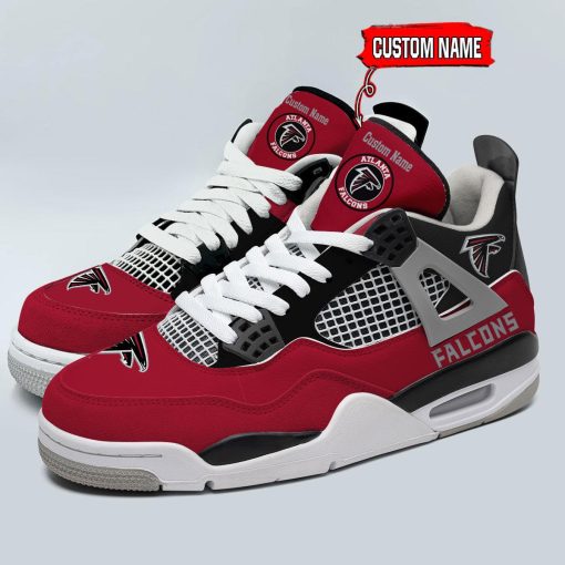 Atlanta Falcons Air Jordan 4 Sneaker V46 - Image 5