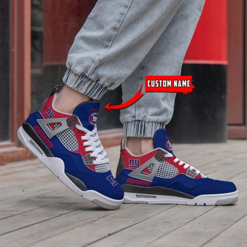 New York Giants Air Jordan 4 Sneaker V46 - Image 2