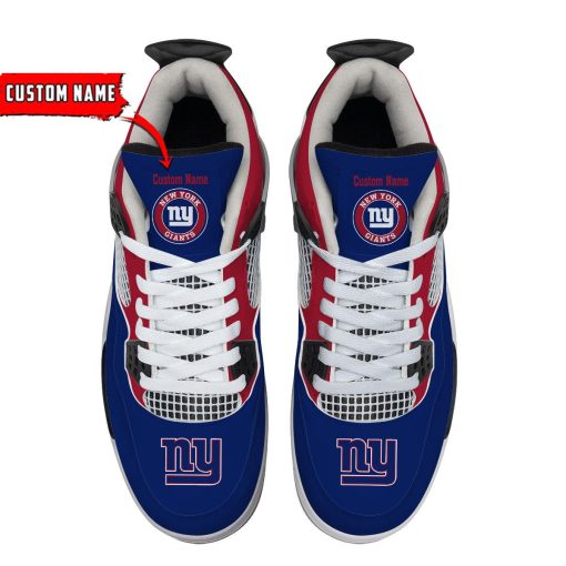 New York Giants Air Jordan 4 Sneaker V46 - Image 4