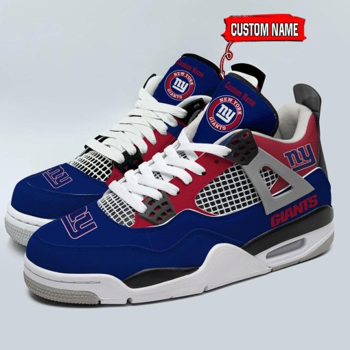 New York Giants Air Jordan 4 Sneaker V46 - Image 5