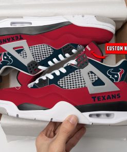 Houston Texans Air Jordan 4 Sneaker V46