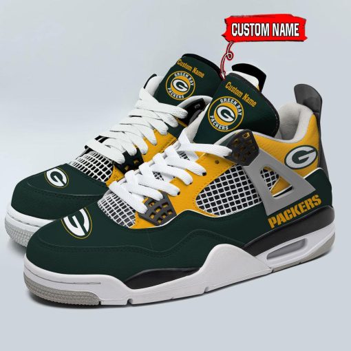 Green Bay Packers Air Jordan 4 Sneaker V46 - Image 5