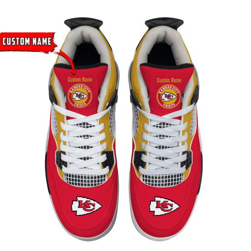 Kansas City Chiefs Air Jordan 4 Sneaker V46 - Image 4