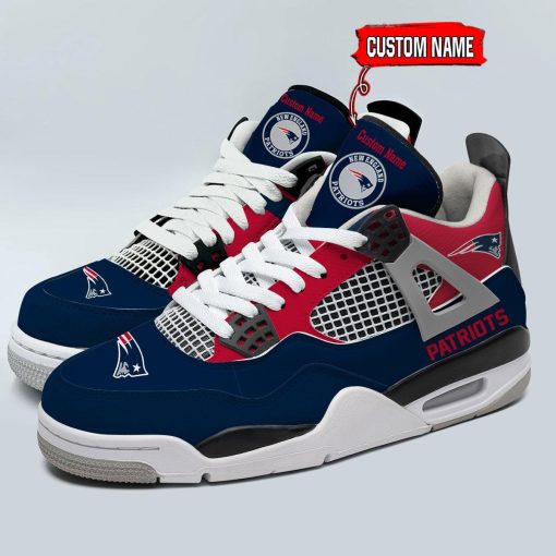 New England Patriots Air Jordan 4 Sneaker V46 - Image 5