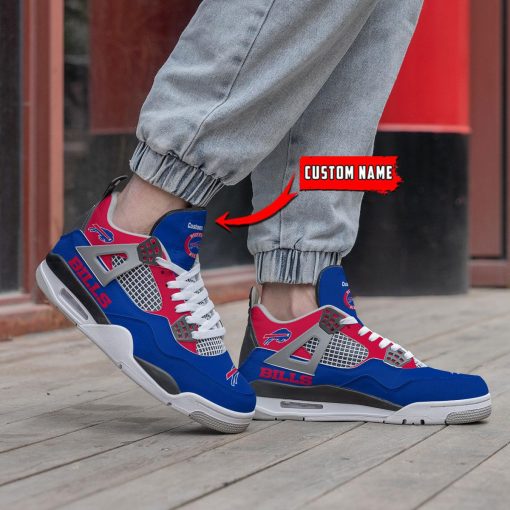 Buffalo Bills Air Jordan 4 Sneaker V46 - Image 2