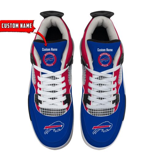 Buffalo Bills Air Jordan 4 Sneaker V46 - Image 4