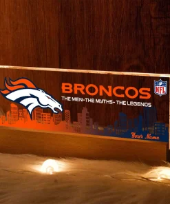 Denver Broncos Acrylic LED Night Light