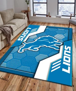 Detroit Lions Rectangle Rug