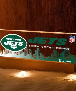 New York Jets Acrylic LED Night Light