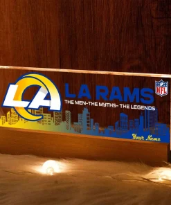 Los Angeles Rams Acrylic LED Night Light