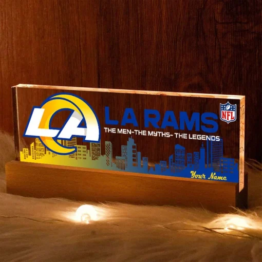 Los Angeles Rams Acrylic LED Night Light