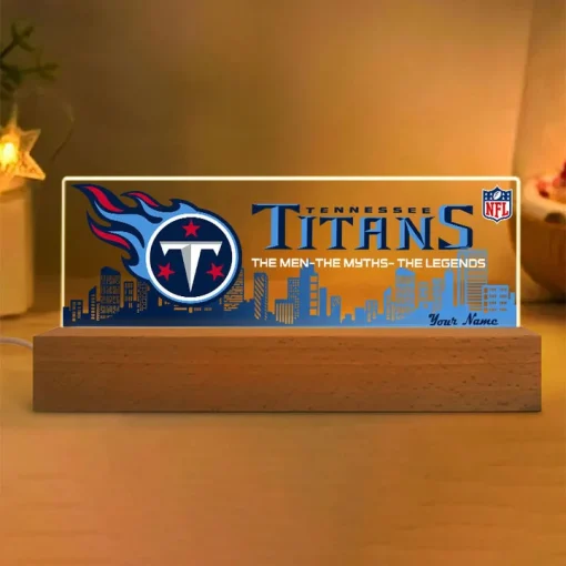 Tennessee Titans Acrylic LED Night Light - Image 2