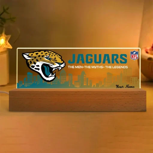 Jacksonville Jaguars Acrylic LED Night Light - Image 2
