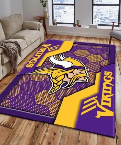 Minnesota Vikings Rectangle Rug