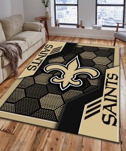 New Orleans Saints Rectangle Rug