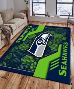 Seattle Seahawks Rectangle Rug