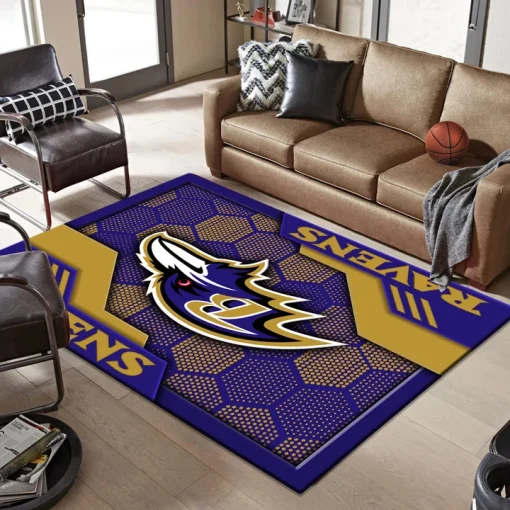 Baltimore Ravens Rectangle Rug - Image 3