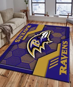 Baltimore Ravens Rectangle Rug