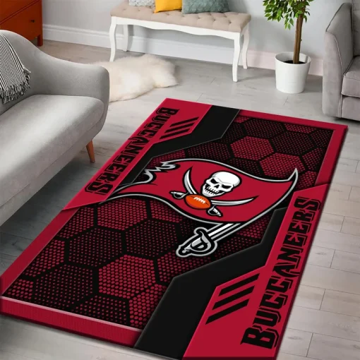 Tampa Bay Buccaneers Rectangle Rug - Image 3