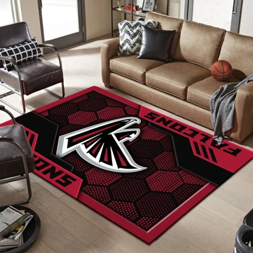Atlanta Falcons Rectangle Rug - Image 2