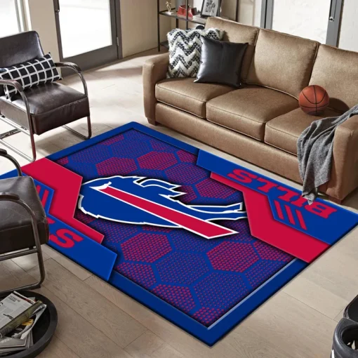 Buffalo Bills Rectangle Rug - Image 2