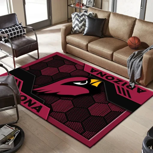 Arizona Cardinals Rectangle Rug - Image 2