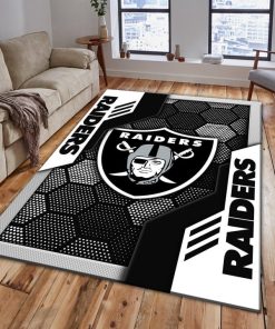Las Vegas Raiders Rectangle Rug