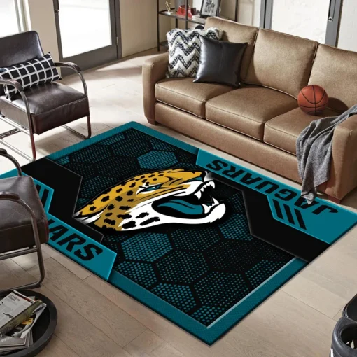 Jacksonville Jaguars Rectangle Rug - Image 2