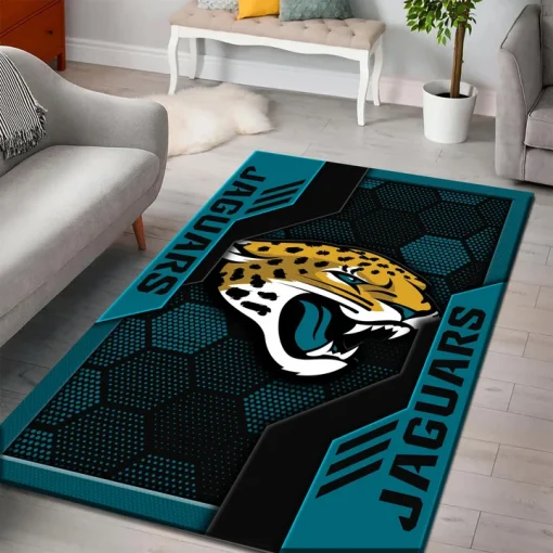 Jacksonville Jaguars Rectangle Rug - Image 3