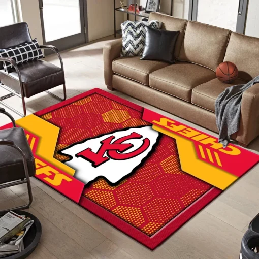 Kansas City Chiefs Rectangle Rug - Image 2