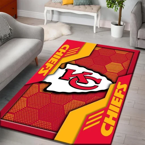 Kansas City Chiefs Rectangle Rug - Image 3