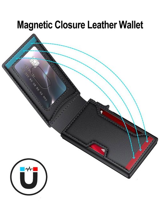 Tennessee Titans – Football RFID Blocking Pop Up Card Holder, Fashion Card Case Wallet - Image 2