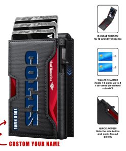 Indianapolis Colts – Personalized Football RFID Blocking Pop Up Card Holder, Fashion Card Case Wallet
