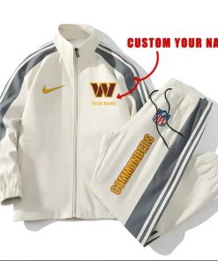 Washington Commanders Football Unisex Style Versatile Sports Set Jacket And Pants Ver 2