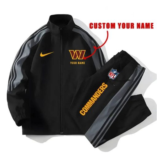 Washington Commanders Football Unisex Style Versatile Sports Set Jacket And Pants Ver 2 - Image 3