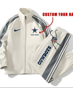 Dallas Cowboys Football Unisex Style Versatile Sports Set Jacket And Pants Ver 2