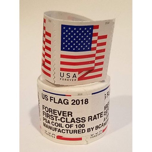 Forever Stamps 2018 Brand New Sealed Rolls Coil of 100 PCS/Roll - Image 6